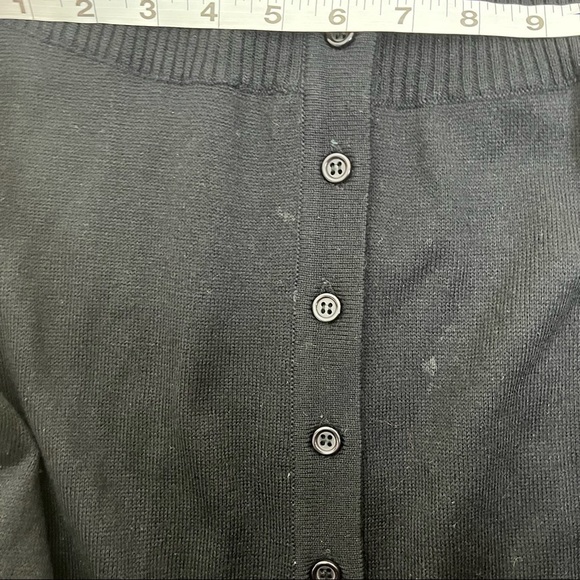 Vintage Roncelli black knit button down Maxi dress - Picture 7 of 10